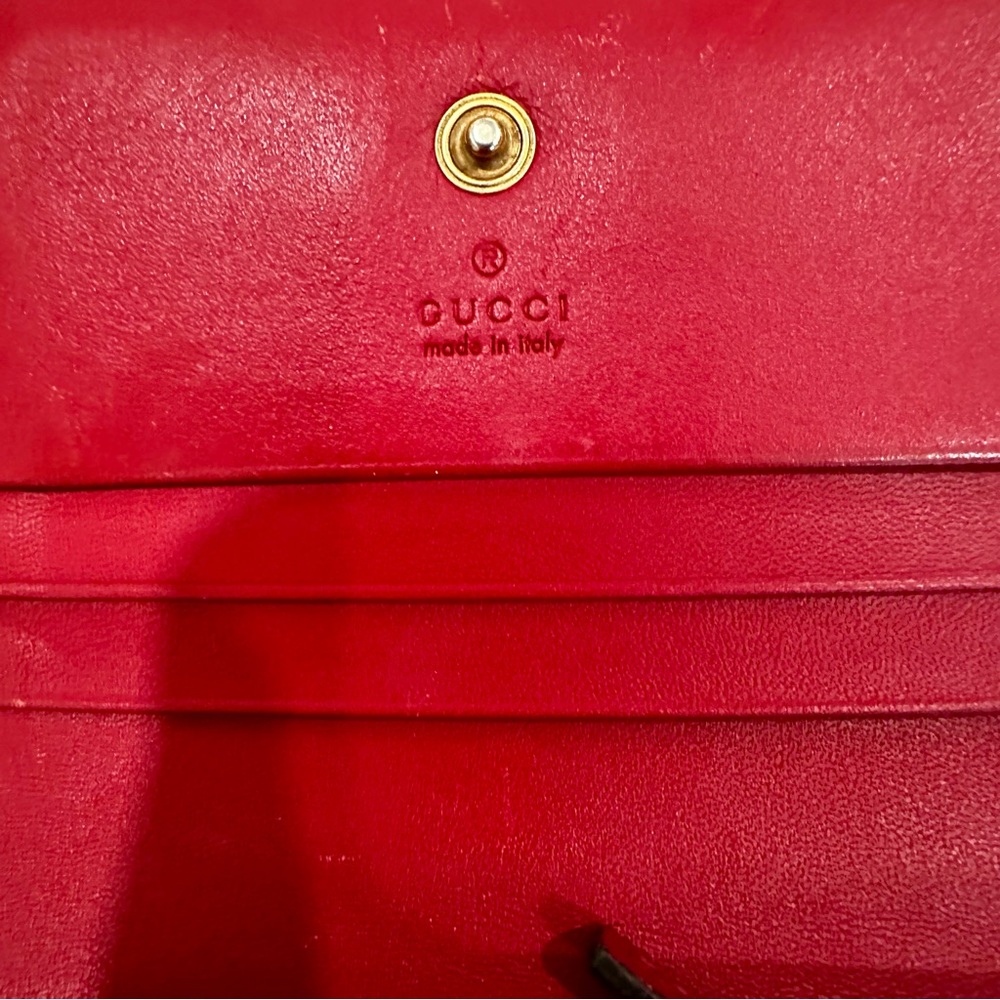 ✨💎GUCCI💎✨ Rare GG Supreme Canvas Cherry Wallet with Box - Picture 6 of 13